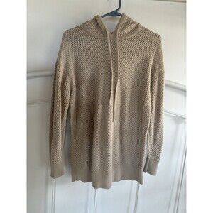 Haven Well Within Women's Pullover Woven Sweater Size S Cotton Cashmere Blend